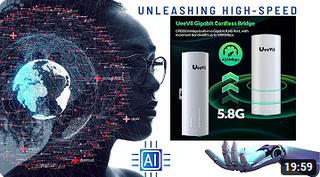 Unleashing High-Speed Connectivity: UeeVii CPE820 Gigabit Wireless Bridge Review