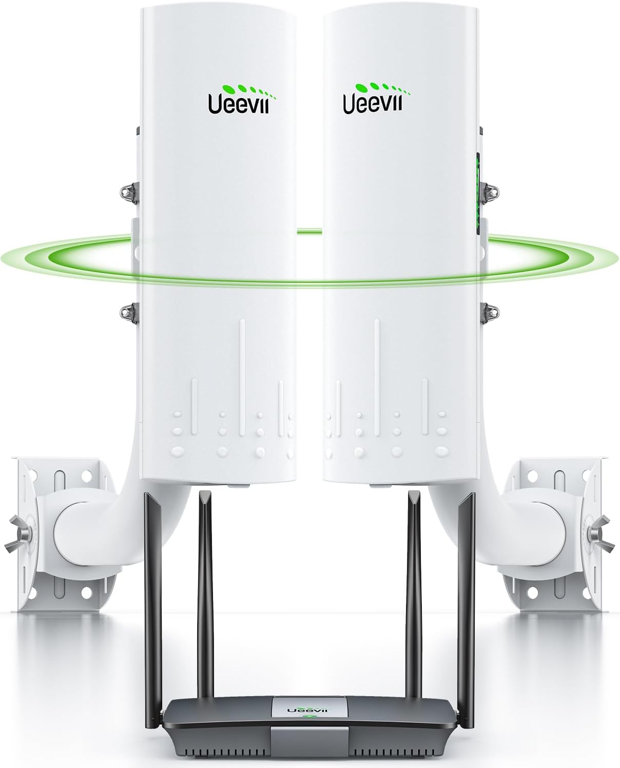 UeeVii CPE868 WiFi6 Point-to-Point Wireless Bridge Router Kit