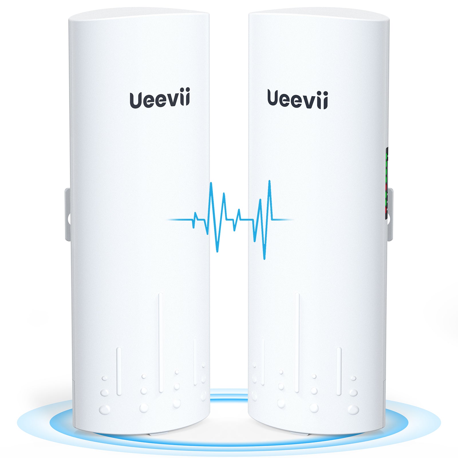 UeeVii CPE820 Wireless Bridge Gigabit High Speed 3KM Outdoor CPE,2-Pack