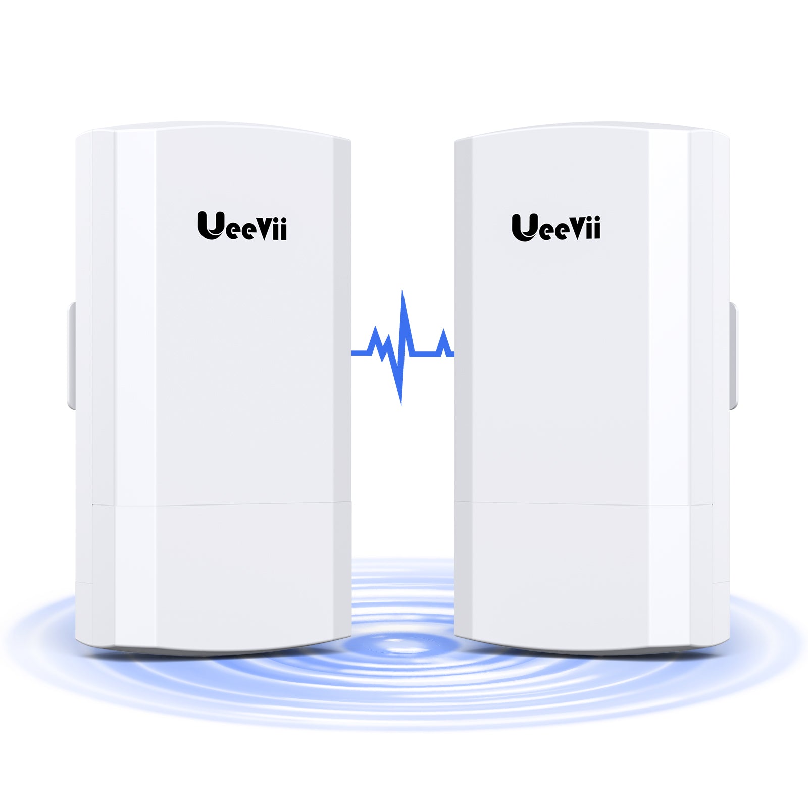 UeeVii CPE242 2.4G Point to Point Outdoor WiFi Bridge,2-Pack