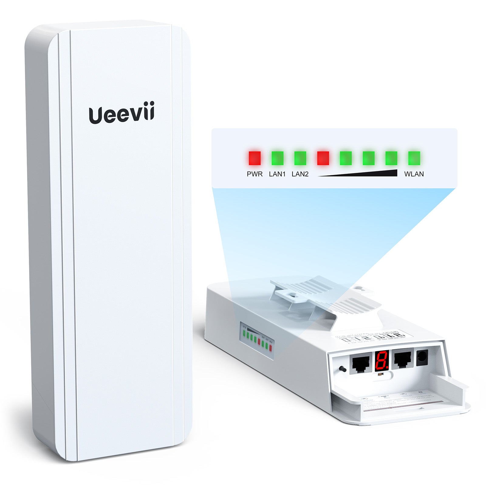 Single Unit, UeeVii CPE5824 Wireless Bridge