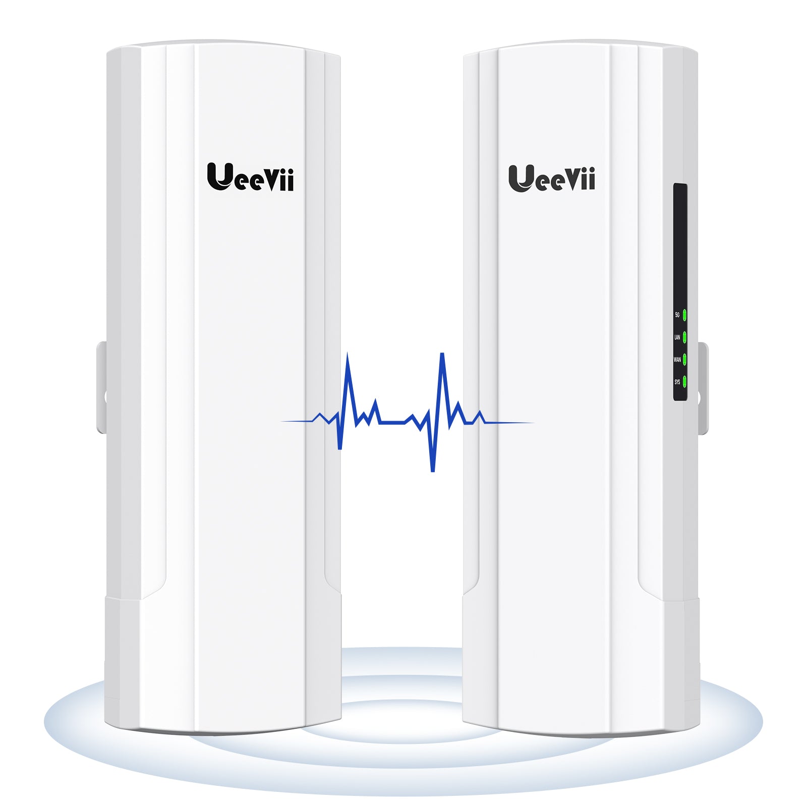 UeeVii CPE902 900Mbps 5KM Wireless Bridge with Qualcomm Chip,48V POE